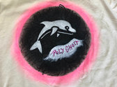 Punky pink Dolphin T-shirt, natur/creme, S // No.12 photo 