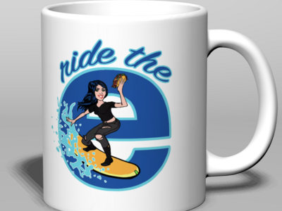 LIMITED EDITION "Ride The E" Mug (White With TACO) main photo