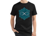 Organic Equanimous Unisex T-shirt - Teal photo 