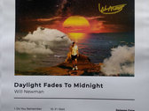Signed 'Daylight Fades to Midnight' Album Print (A3) photo 