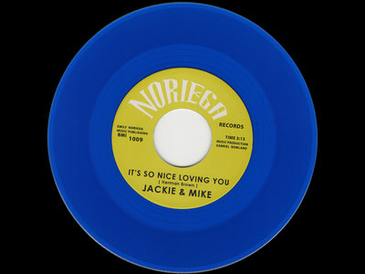 THE LOVE IN MY HEART - DOVE / ITS SO NICE LOVING YOU - JACKIE & MIKE - BLUE WAX main photo