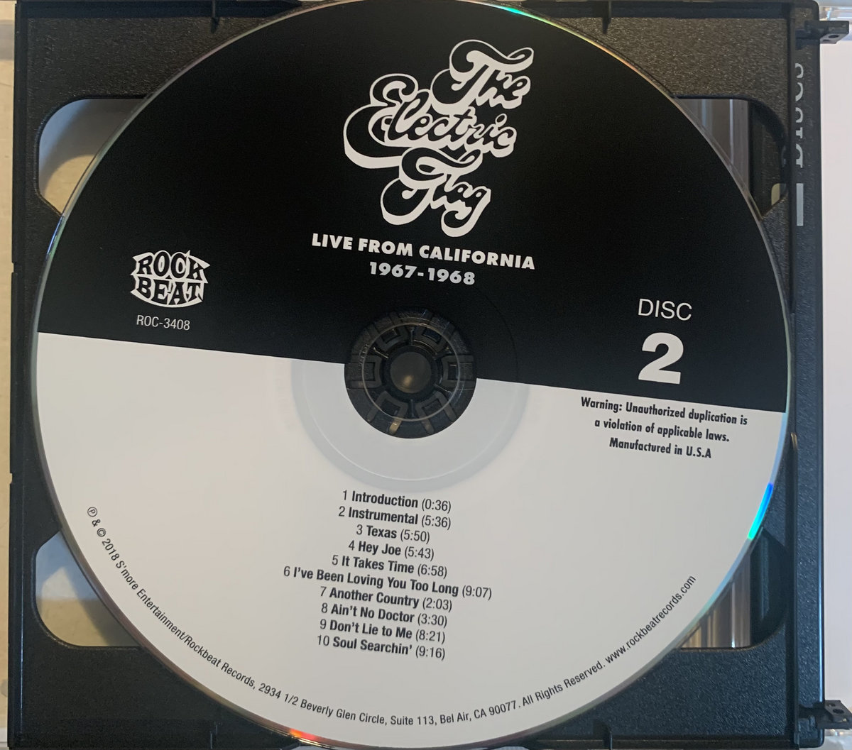 Live From California 19671968 The Electric Flag