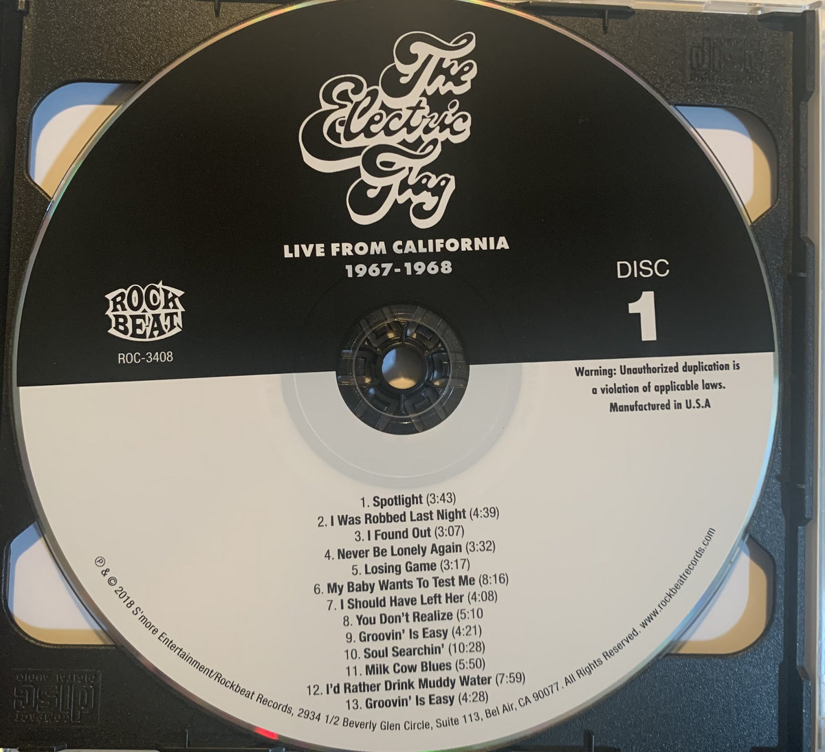 Live From California 19671968 The Electric Flag