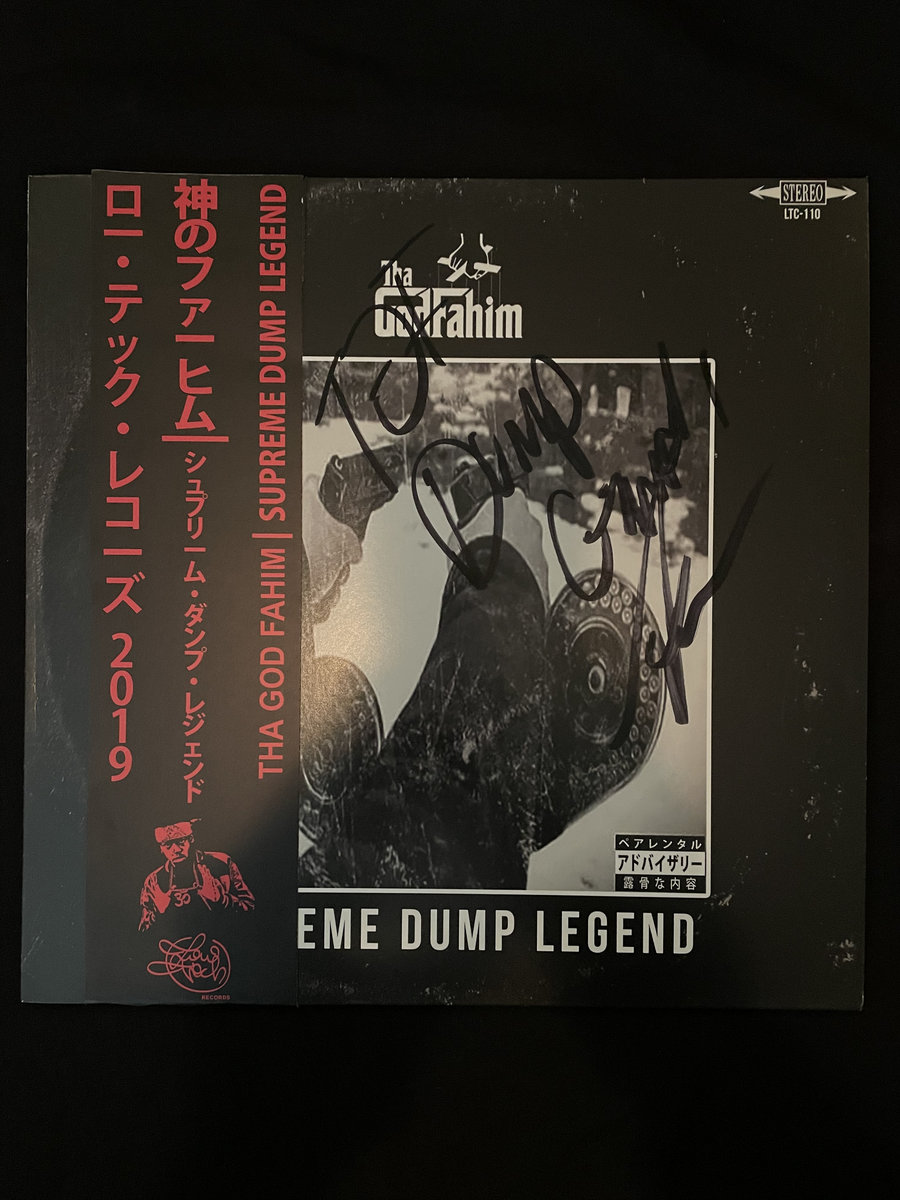 Dead Stock Signed Limited Edition Obi Strip - Supreme Dump Legend
