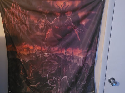 Nitheful Merch Paradisum Ruination Wall Flag | Nitheful