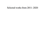 Selected Works from 2011- 2020 [PDF] photo 