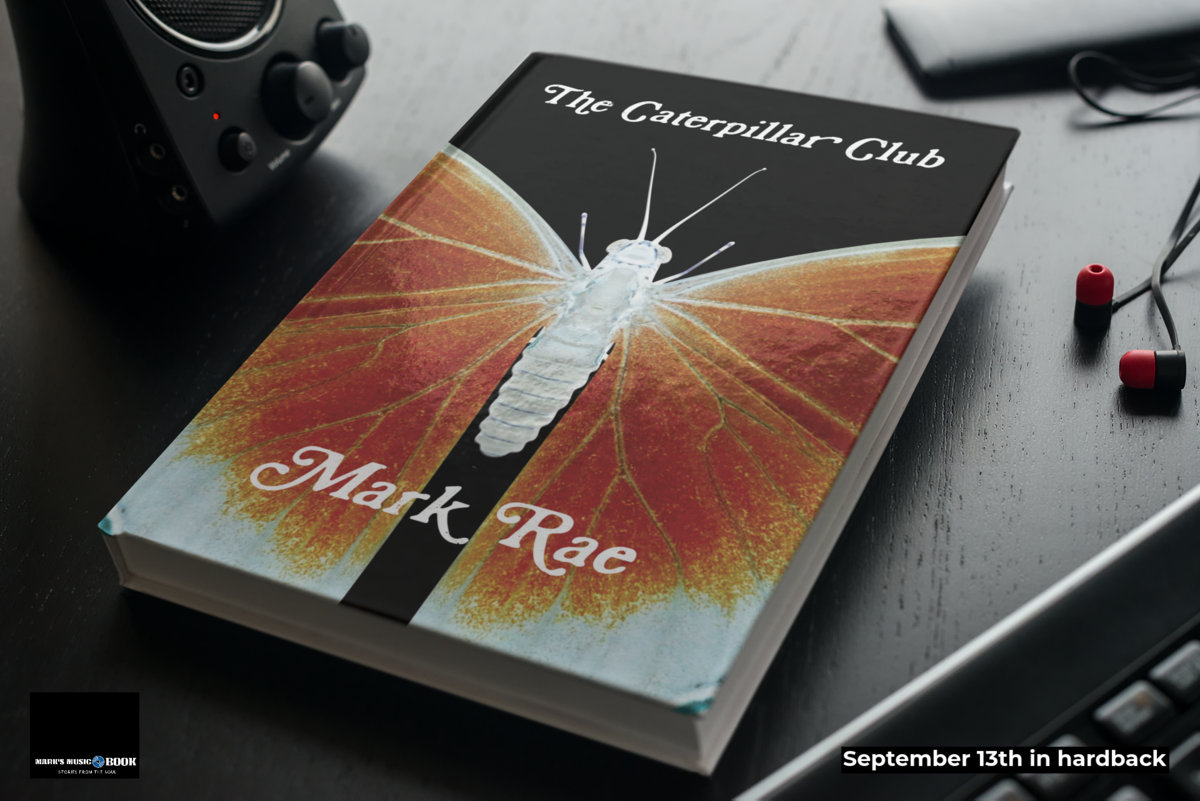 The Caterpillar Club, First Edition Hardback Signed Copies & CD Soundtrack/Bookmark Mark Rae