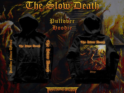 THE SLOW DEATH - Siege Album Artwork Pullover Hoodie main photo