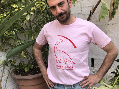 Neos Kosmos Tee-shirt (Red ink on pink shirt) main photo