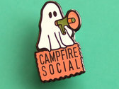 Spook Louder Enamel Pin Badge photo 