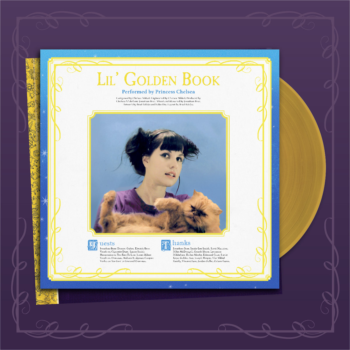 【未開封】【レコード】Princess Chelsea Lil' Golden Princess Chelsea – Lil' Golden Book – Vinyl (Pink, LP, Album