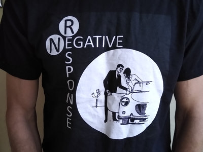 Short sleeve T shirt in original Negative Response Logo from 1981 main photo