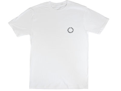 WPT064 - White T-Shirt W/ Black Chest Print (Lightwear) main photo