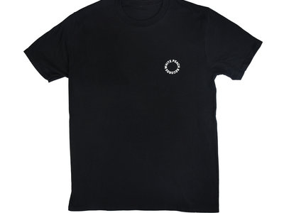 WPT065 - Black T-Shirt W/ White Chest Print (Lightwear) main photo