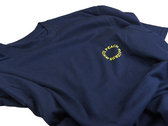 WPT067 - Navy T-Shirt W/ Yellow Chest Print (Lightwear) photo 