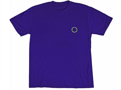 WPT068 - Purple T-Shirt W/ Green Chest Print (Lightwear) main photo