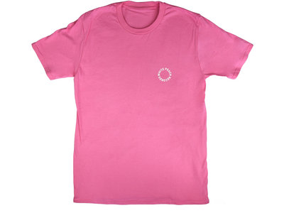 WPT070 - Pink T-Shirt W/ White Chest Print (Lightwear) main photo