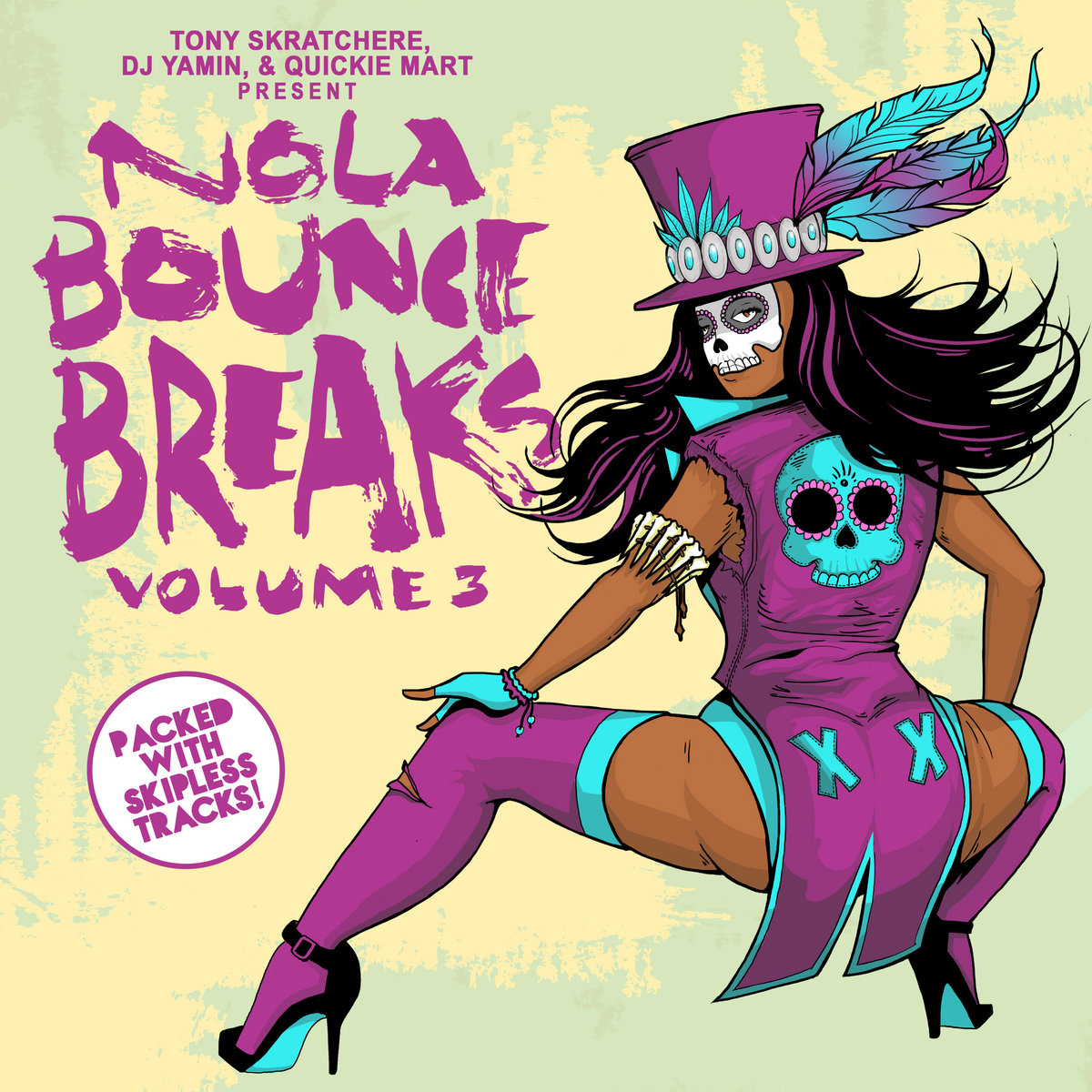 NOLA　g-rap crooked life NOLA Bounce Breaks V.3 | Tony Skratchere, DJ Yamin and Quickie