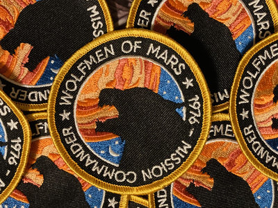 WOLFMEN OF MARS Mission Patch (Designed by Rob Schwager) main photo
