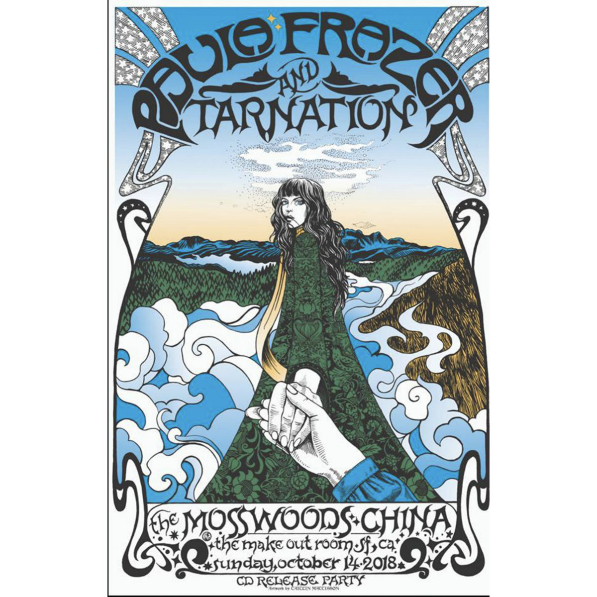 LTD. Ed (25) Screen Printed - Paula Frazer and Tarnation Poster