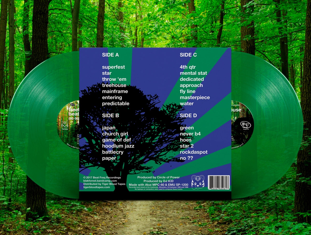 洋楽 BLAK FOREST 1997 LMNO VISONARIES treehouse beats (95-98) | Blak Forest | Tiger Blood Tapes