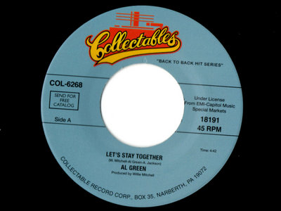 LET'S STAY TOGETHER - AL GREEN - NM main photo