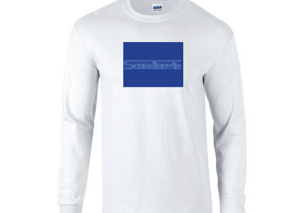 'Pharmaceutical Blue' limited edition Scandinavia Long Sleeve T package main photo