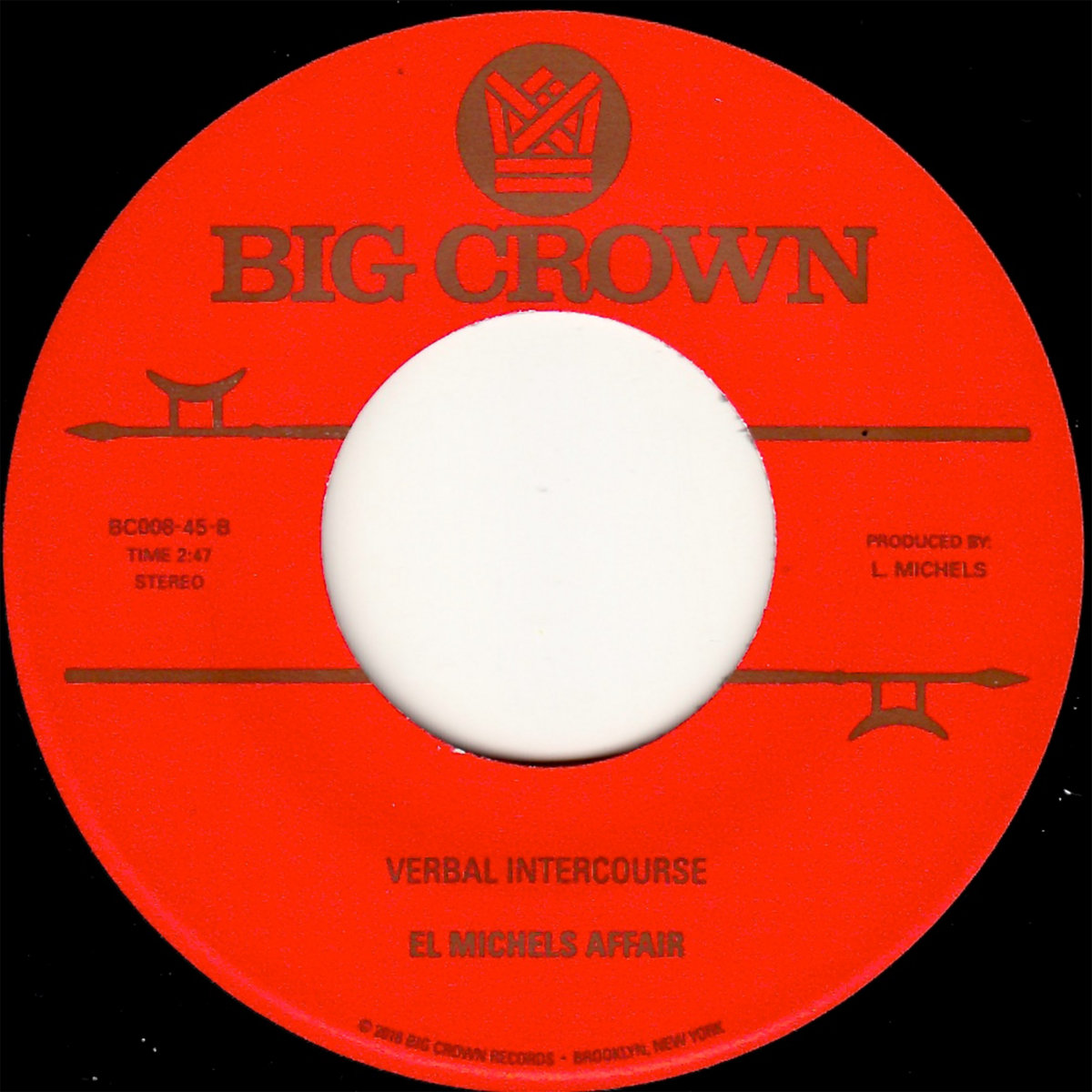 Tearz b/w Verbal Intercourse | El Michels Affair