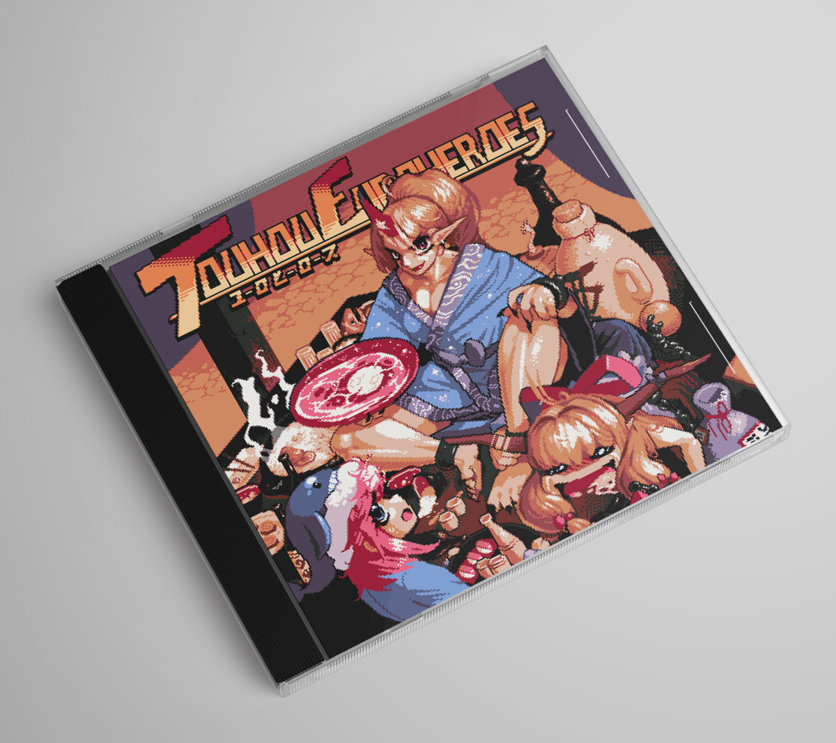 Super Euroheroes 同人 音楽 CD Touhou Euroheroes | Galaxian Recordings