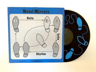 Motel Mirrors | "Gotta Lotta Rhythm" | Silkscreen 12" Vinyl EP main photo