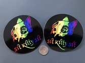 Rainbow Skull Sticker Duo Pack photo 