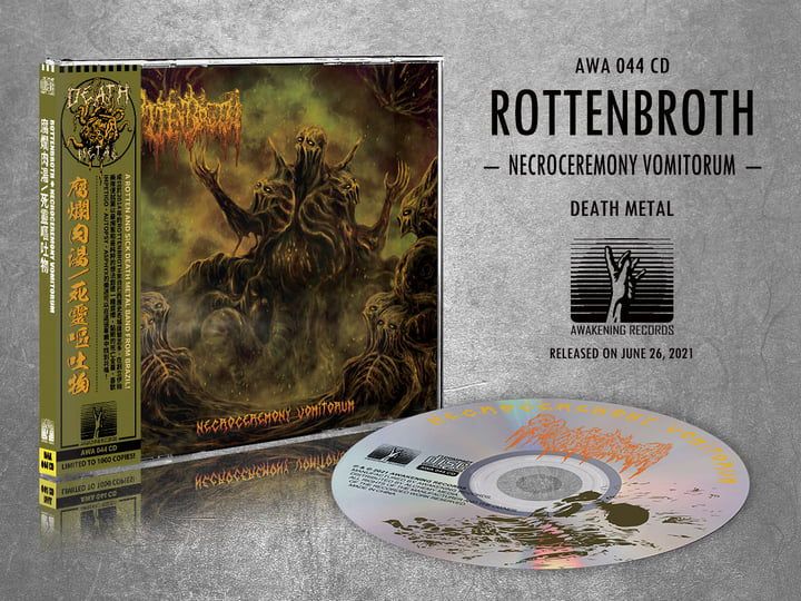 Necroceremony Vomitorum | ROTTENBROTH | Awakening Records