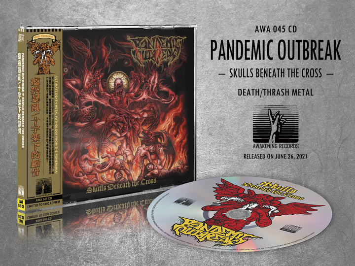 Skulls Beneath the Cross | PANDEMIC OUTBREAK | Awakening Records