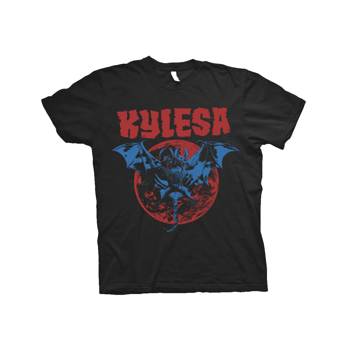 KYLESA - t-shirt #02 black-red-natural | HEAVY PSYCH SOUNDS Records