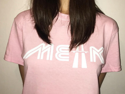 Menk White Logo Pink T-shirt main photo