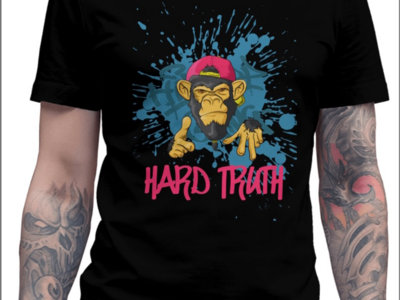 Hard Truth Monkey T-shirt - Black main photo