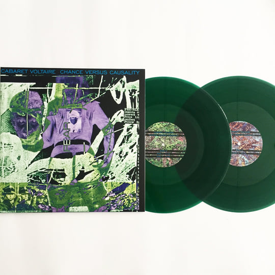 欧2LP Cabaret Voltaire Chance Versus Causality (Green Vinyl) CABS29 GREY AREA 未開封 /00660 Cabaret Voltaire - Chance Versus Causality [Limited Green