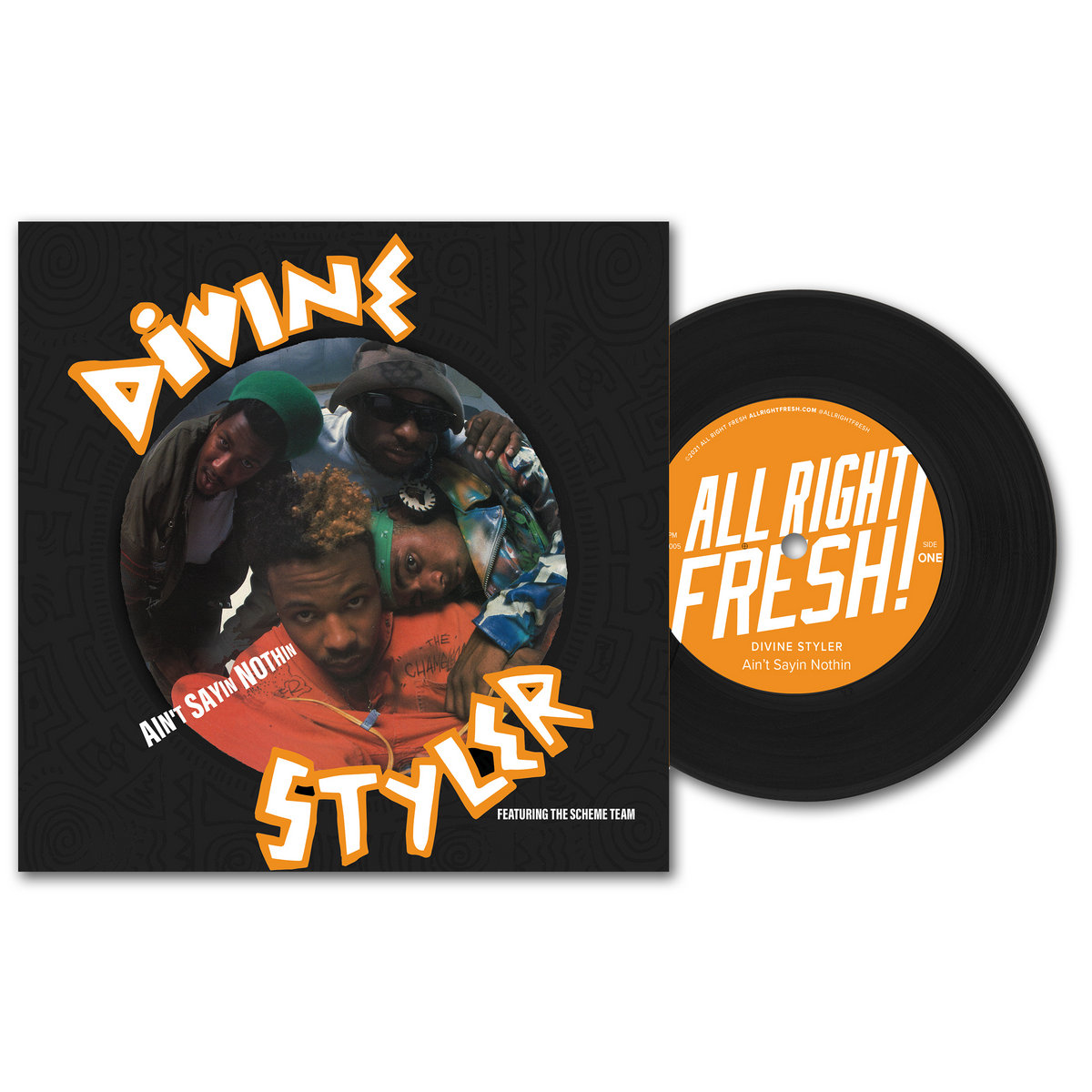 Divine Styler / Ain't Sayin Nothin ② Divine Styler 'Ain't Sayin Nothin' | Divine Styler Featuring The