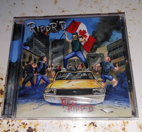 Red, White, and Ripp'd Jewel Case CD and Booklet, image 1