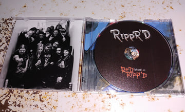Red, White, and Ripp'd Jewel Case CD and Booklet, image 2
