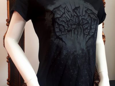 Girlie Shirt Black "Logo-Grey" main photo