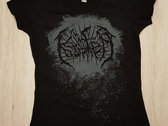Girlie Shirt Black "Logo-Grey" photo 