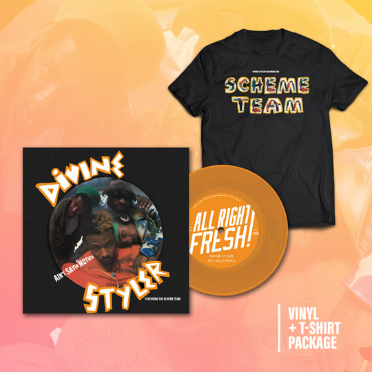 ヒップホップ+ラップ Divine Styler - Ain&#39;t Sayin Nothin DIVINE STYLER FEATURING THE SCHEME TEAM / AIN'T SAYIN NOTHIN