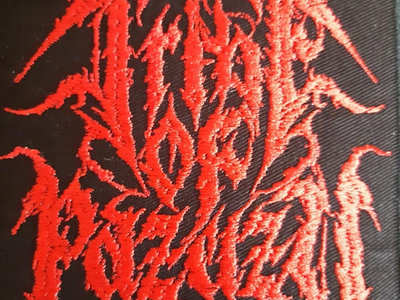 Tribe Of Pazuzu Stitched Logo Patch (White/Red) (3.5x4.25) main photo