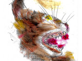 'Cat' A3 heavyweight art print photo 