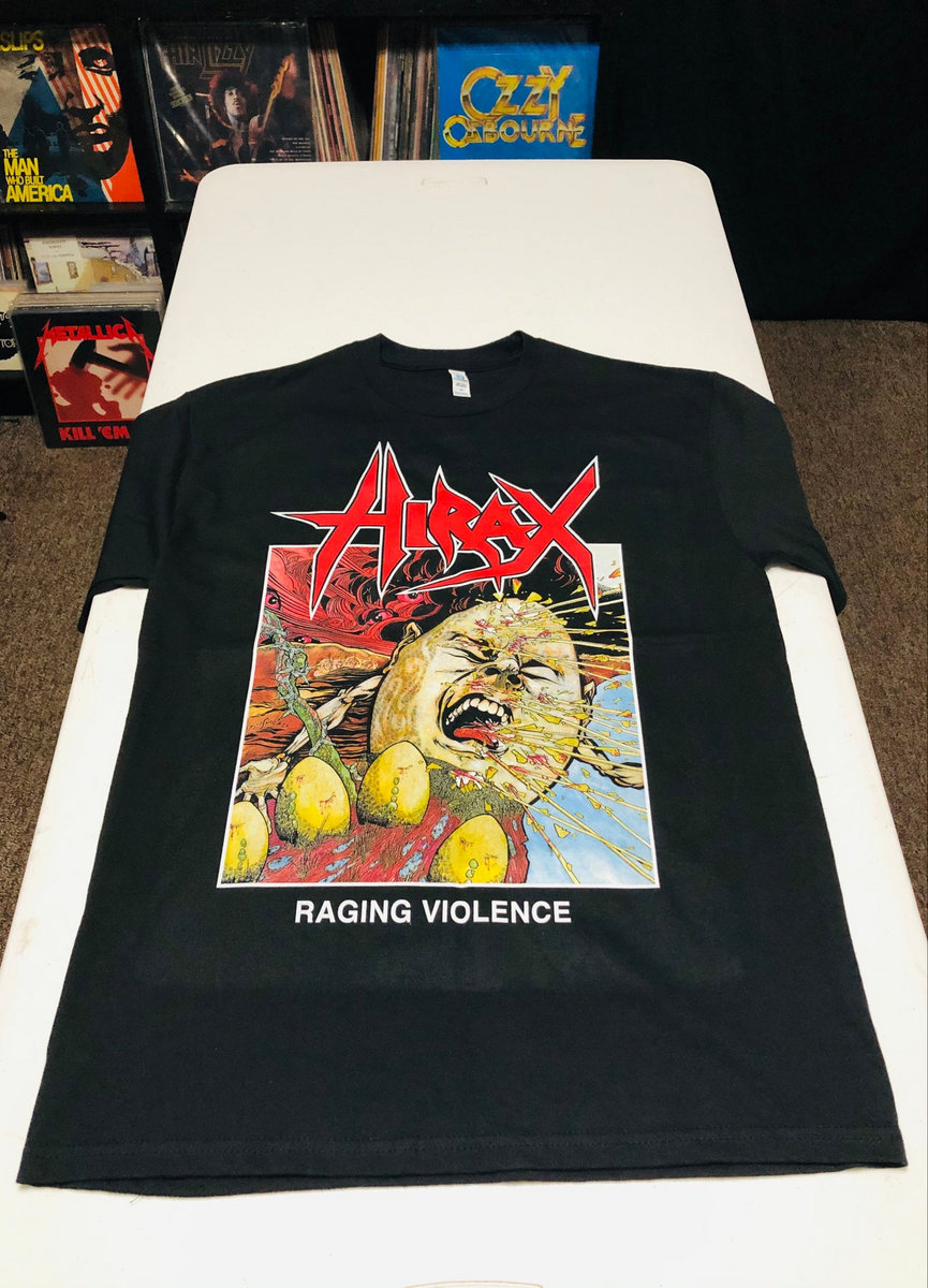 HIRAX Raging Violence T - Shirt XXL 