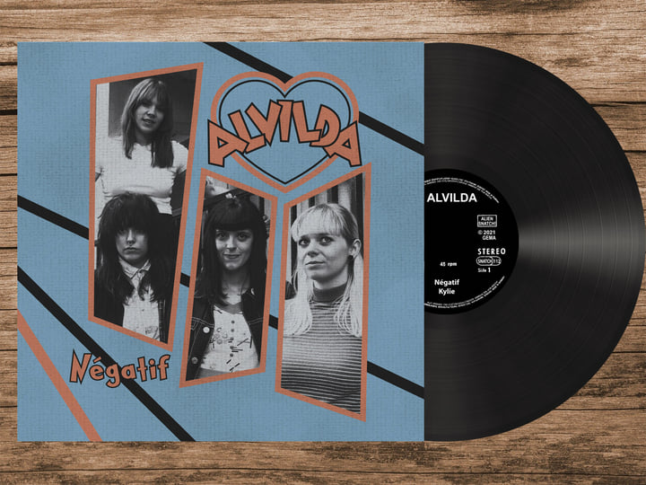 ALVILDA - Négatif | ALVILDA (ALIEN SNATCH! RECORDS) | ALIEN SNATCH!