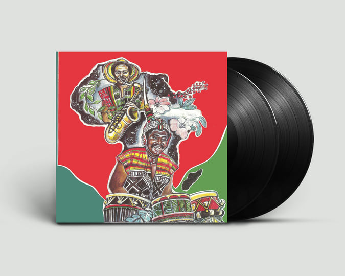 欧2LP Okyerema Asante Drum Message STRUT247LP Strut /00520 Okyerema Asante: Drum Message (Featuring Plunky) (2LP)