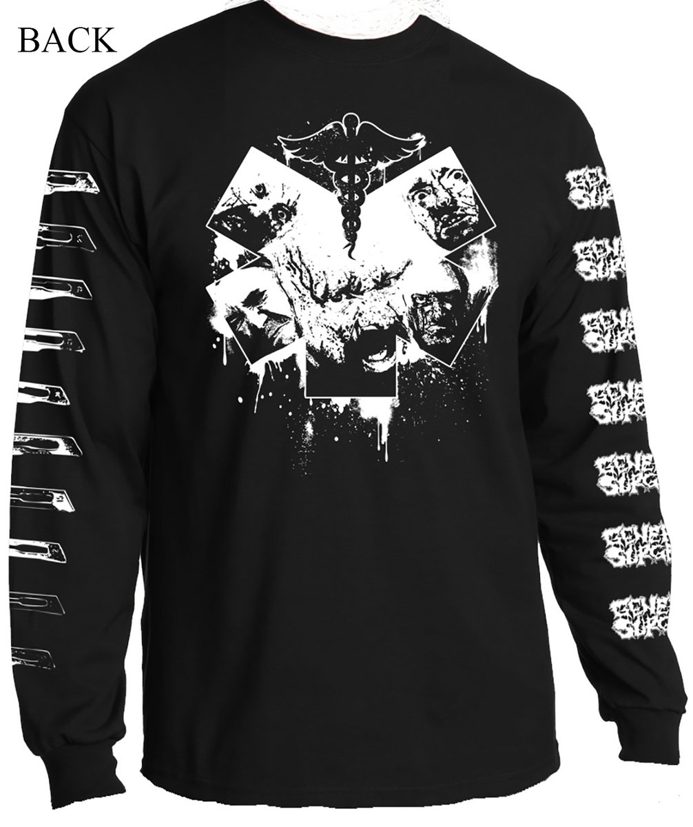 【SURGERY】Surgery mindless long sleeves 'black' Psychotic Cerebral Procedure