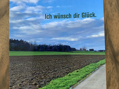 Lyric postcard "Ich wünsch dir Glück" incl. 2 digital song versions main photo